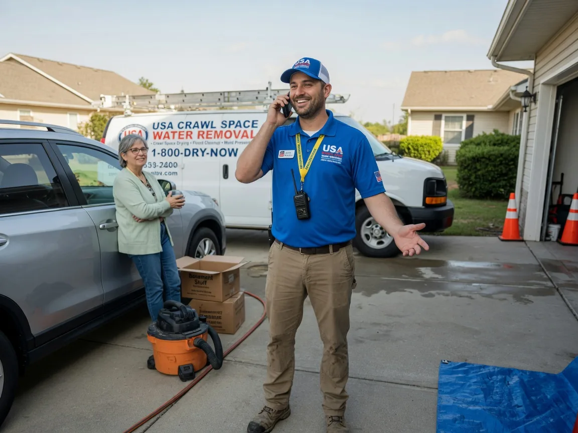 Crawl Space Water Removal Campbell Hill, IL FAQs